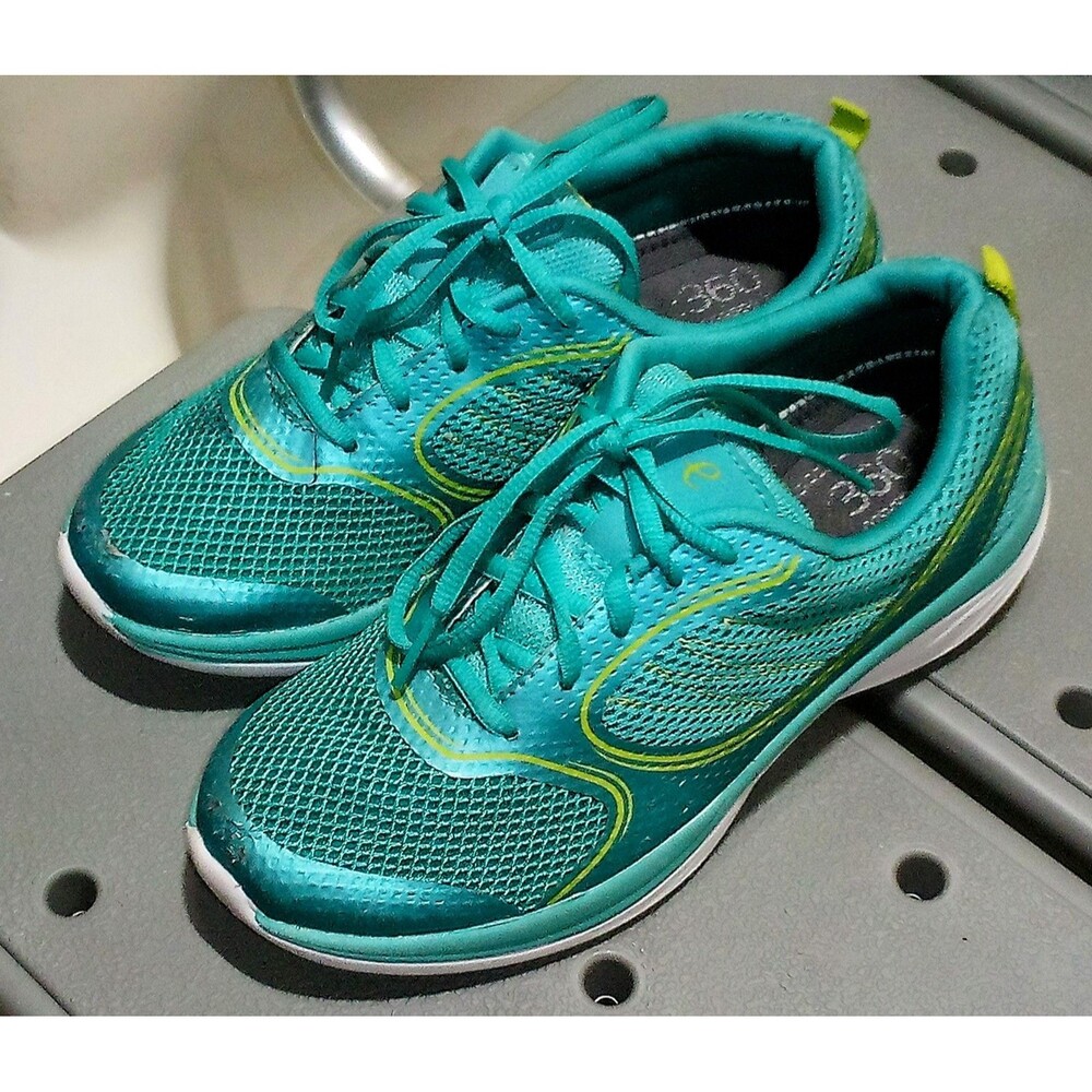 TEAL GREEN NEW WOMEN'S EASY SPIRIT E360 SNEAKER SHOES WITH MEMORY FOAM US SIZE 7
